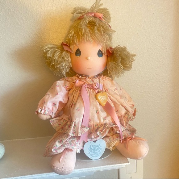 1985 💗Precious Moments Last Forever by Applause Dolls Set Boy & Girl - Picture 2 of 14